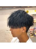 スペインカール/スパイキーショート/フェザーパーマ/フェード