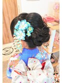 【ヘアメイク着付け18700円】～矢島美容室