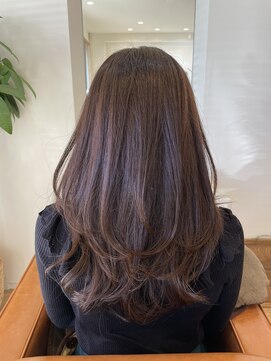 グランウェイ(GRUNWAY) 綺麗めレイヤー×アッシュベージュ