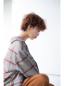 ナバロスタジオ(navarro studio) ニュアンスパーマ＋ナチュラルオレンジ