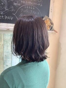リエットヘア(Lie et.hair) 大人可愛い×透明感×ワンカラー*モカベージュブラウン