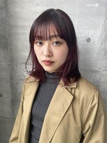 サラビューティーサイト 志免店(SARA Beauty Sight) 大人可愛い30代インナーカラーミディアムレイヤー★山之内