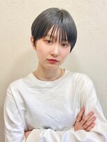 ハウスアンドヘアーワークス(House&Hair works)&nbsp;前髪長め大人小顔ショート30代40代50代　藤沢