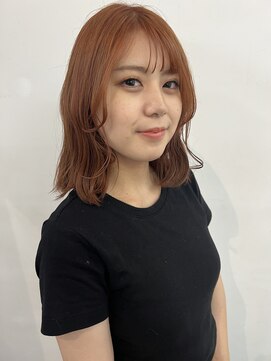 ロフト プロデュースドバイウシワカマル(loft produced by ushiwakamaru) オレンジ×ミディアムレイヤー