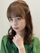 ガーデン ムサシコスギ(GARDEN MUSASHIKOSUGI)&nbsp;大人モテミディアム/アッシュカラー/前髪カット/小顔カット