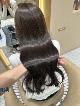 プアメリア 名古屋(Puamelia) ブリーチ無し/透明感カラー/艶カラー/グレージュ/髪質改善