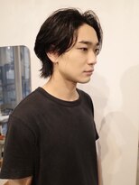 ヨー(Yoh-)&nbsp;【メンズウルフ/中里千尋】韓国/カルマパーマ/センターパート