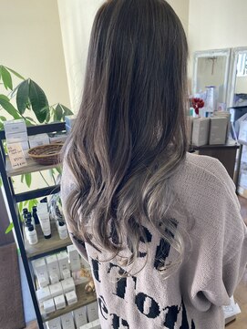 リミットヘアー 大在店(Remit hair) グレージュインナーカラー〈山本〉