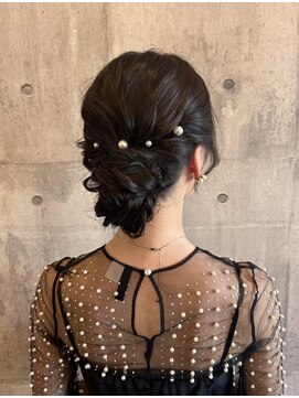 アーチ ブランチ 岡山北長瀬店(ARCH) シニヨン／お呼ばれヘア