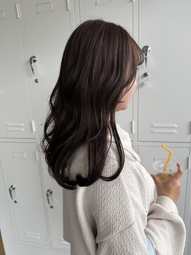 ノートエートル 西金沢(Nought etre) 20代/30代/ブリーチ無しカラー/ブラウンカラー/ツヤ髪スタイル