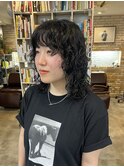 くるくるパーマ/ショートパーマ/ウルフパーマ/ボブパーマ