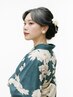 【早朝限定】浴衣着付け＋ヘアセット ￥11,000→￥8800（持ち込みのみ）