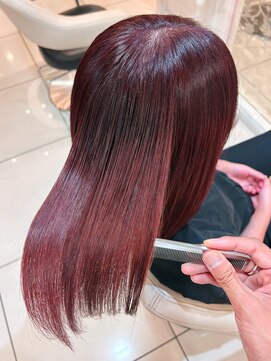 アッシュ 西荻窪店(Ash) 触れたくなるツヤと手触り！髪質改善カラーの大人ボブ