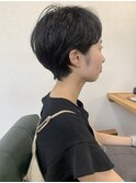 癖毛ショート