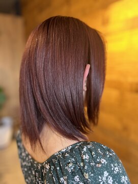 ブロス ザ ヘアー(bros.THE HAIR) ♪秋冬オススメ・暖色ブラウンボルドカラー♪