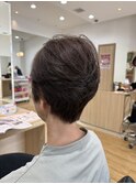 【新宮古賀】大人ショート×ツヤカラー×モカブラウン