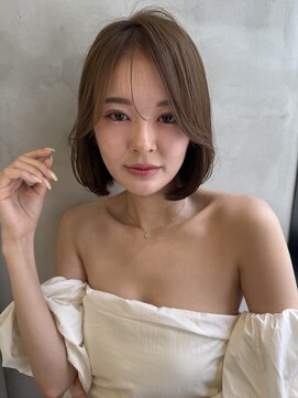 ロンドルーチェ 心斎橋(Lond luce) 大人ガーリー×似合わせカット【髪質改善／縮毛矯正】