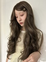 メゾンアクア 表参道(Maison ACQUA) ☆ブリーチなしダブルカラー オリーブ オリーブベージュ