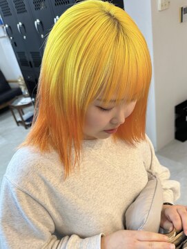 ヴェルデ(Verde) イエロー×オレンジグラデーション