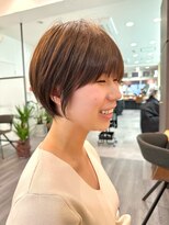 ビューエヒメ(VIEW EHIME)&nbsp;20代30代40代小顔くすみベージュマッシュショート