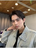 濡髪センターパート