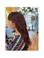 ラゴム(Lagom)&nbsp;ロングパーマ／白髪ぼかし／Lagom／下北沢