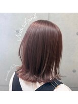 ヘアメロウ ココ(hair mellow CoCo...) ブリーチなしピンクカラー