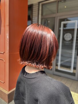 エルベ 千波店(elve) 艶感たっぷりボルドオレンジ♪