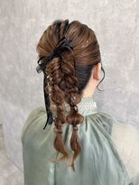 ランガリ ヘアアンドスパ(Rangali Hair&Spa)&nbsp;【別府　Rangali】ヘアセット/編みおろしツイン