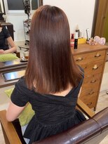 アウルム 下北沢(aurum)&nbsp;うる艶ストレート/髪質改善/M3D/縮毛矯正/下北沢/大人女性