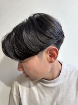 アンド グラフ(& Graph.) ニュアンスパーマセンターパートメンズパーマ ツーブロック