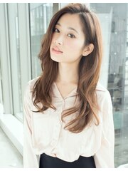 《ROULAND》篠原涼子さん風かきあげ前髪/レイヤー20代30代40代