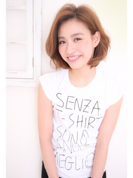 パシフィックダズールコパン(Pacific Dazzle copain) 『PD神戸』【海口裕】大人可愛いひし形耳かけボブ☆