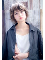 シエナ 渋谷(Siena)&nbsp;sienaキャメルベージュ×ハネ感ショートボブ