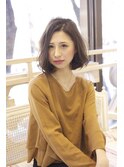大人上品カジュアル♪ウェーブボブ【FORTE 銀座】