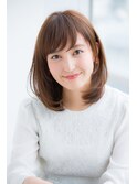 【laf】30代40代人気！ひし形シルエット大人ボブ/顔まわりカット