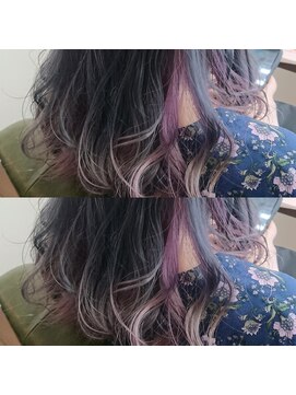 ヘアーサロン リバース(Hair Salon Rebirth) 【防府/Rebirth】ラベンダー×ピンクラベンダー