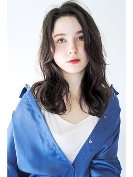 ヘアサロンガリカアオヤマ(hair salon Gallica aoyama) ☆ 外国人風 & ダメージレスパーマ ☆ くせ毛 semi-long☆