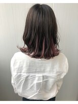 ヘアスタジオニコ(hair studio nico...) インナーピンクバイオレット★