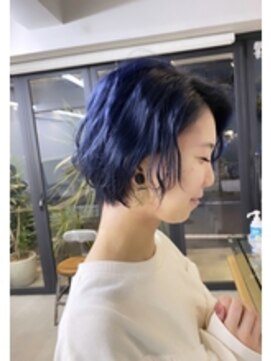 フラム 渋谷(flamme) 【flamme】ネイビーブルー