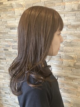 デュアリテ(dualite) 無造作 & ゆるふわレイヤー ☆ “ ミルクティーベージュ ”