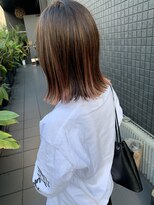 ハブ(hub)&nbsp;ピンクシャンプー仕上げ