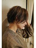 ハンサムショート×ハイライト #上通り#並木坂#ショート