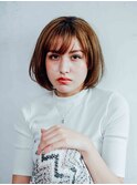 丸みボブ