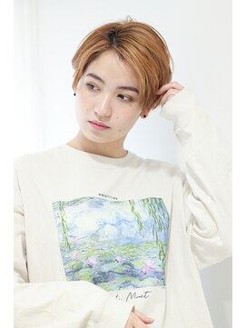 クラン 六甲道(Chlan) クールショート×オレンジベージュ