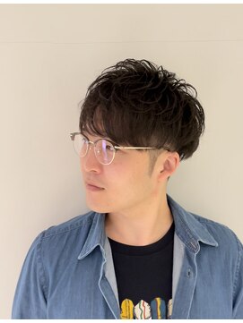 サルファ ヘアデザイン 名古屋 丸の内(S.ALPHA HAIR DESIGN) メンズマッシュパーマスタイル