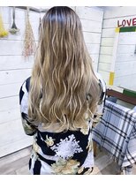 トーク 伊丹本店(TAL'KE)&nbsp;TAL'KE/バレイヤージュ×ホワイトベージュ_768