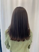 ペイジバイネオリーブ 吉祥寺店(Paige by Neolive)&nbsp;重ためセミロング、カーキアッシュカラー