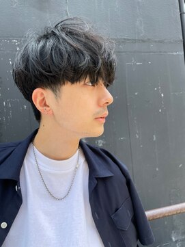 クオル 立川(QOL) マッシュショート無造作パーマツイストスパイラルパーマ刈り上げ