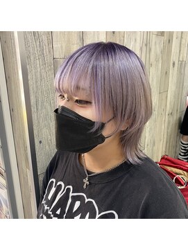 トムキャット(TOM CAT) ホワイトパープルグラデーション